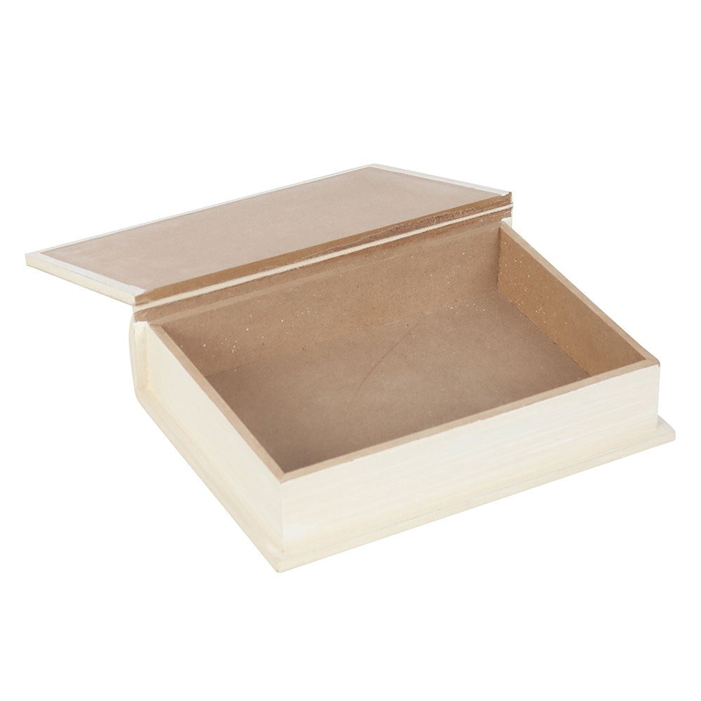 Good Vibes White Book Shaped Storage Box