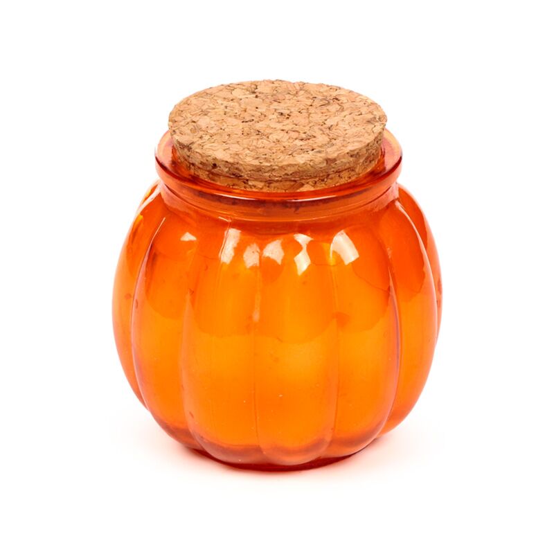 Pumpkin Spice Glass Jar Candle