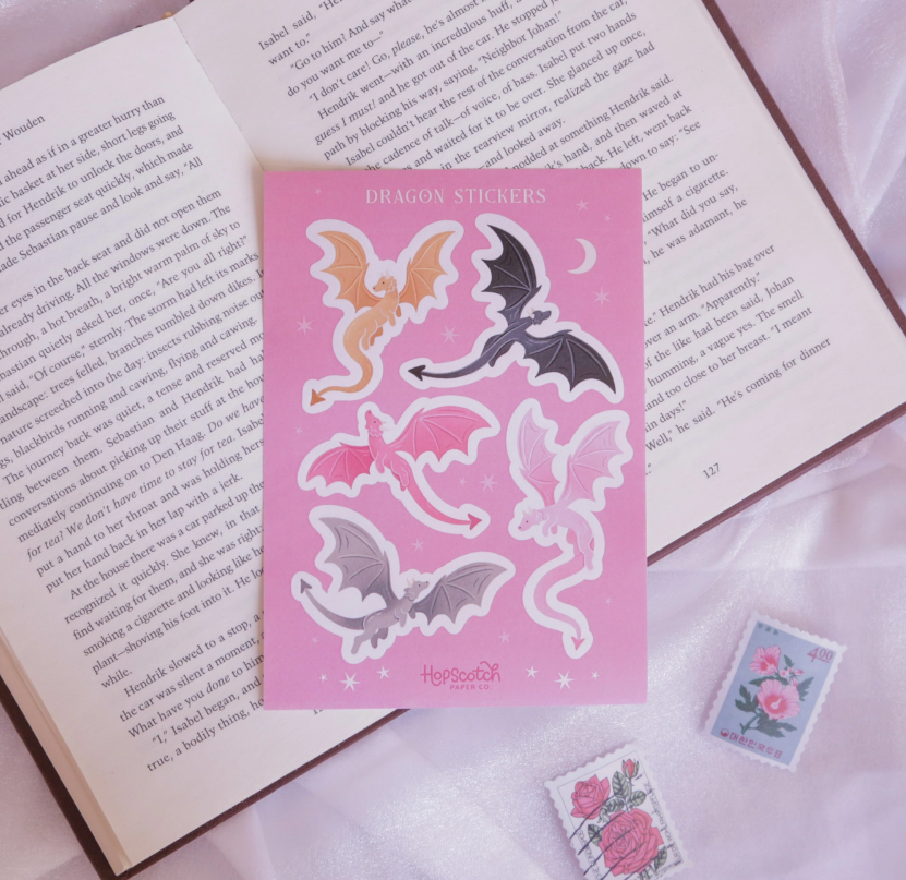 Dragon Sticker Sheet