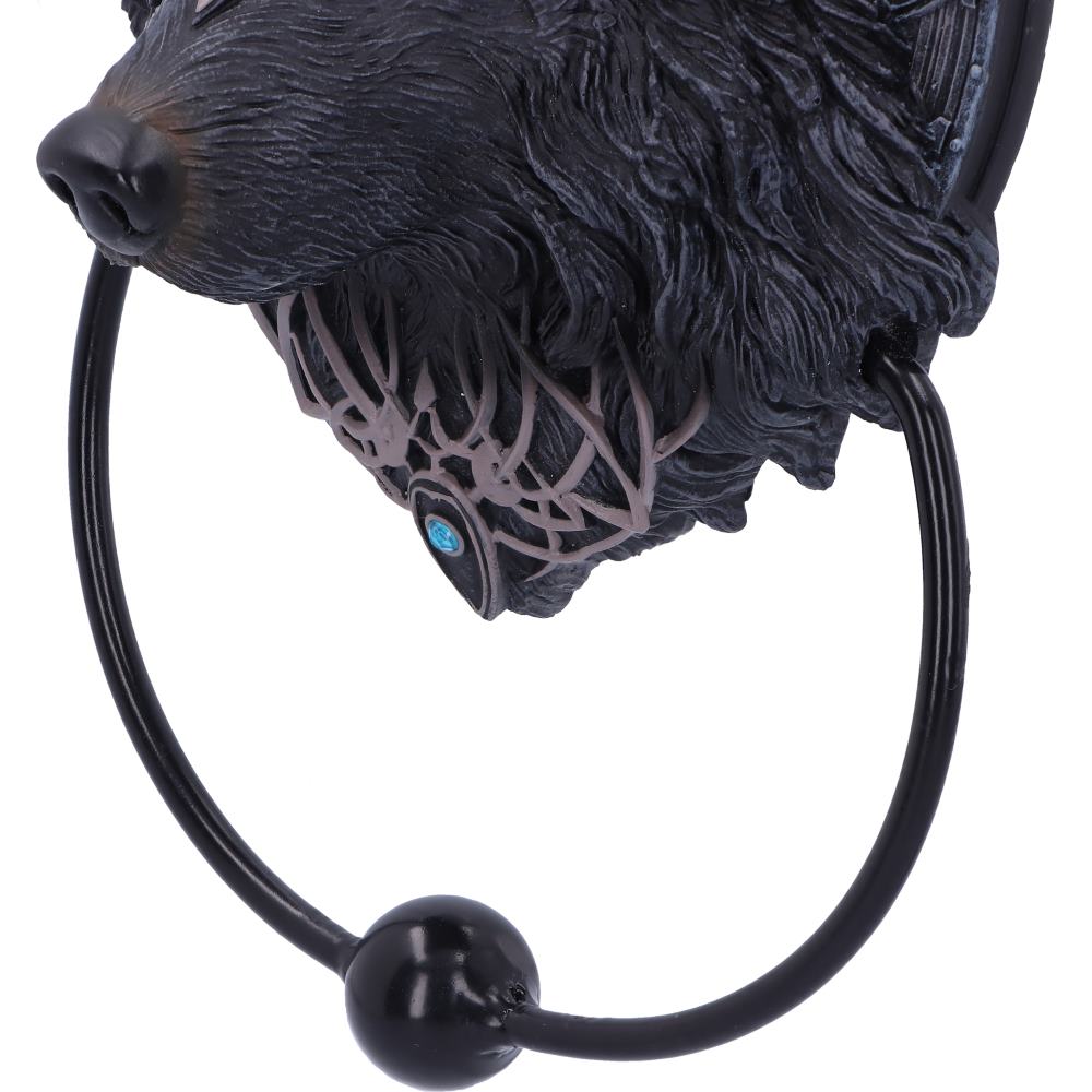 Wolf Moon Door Knocker