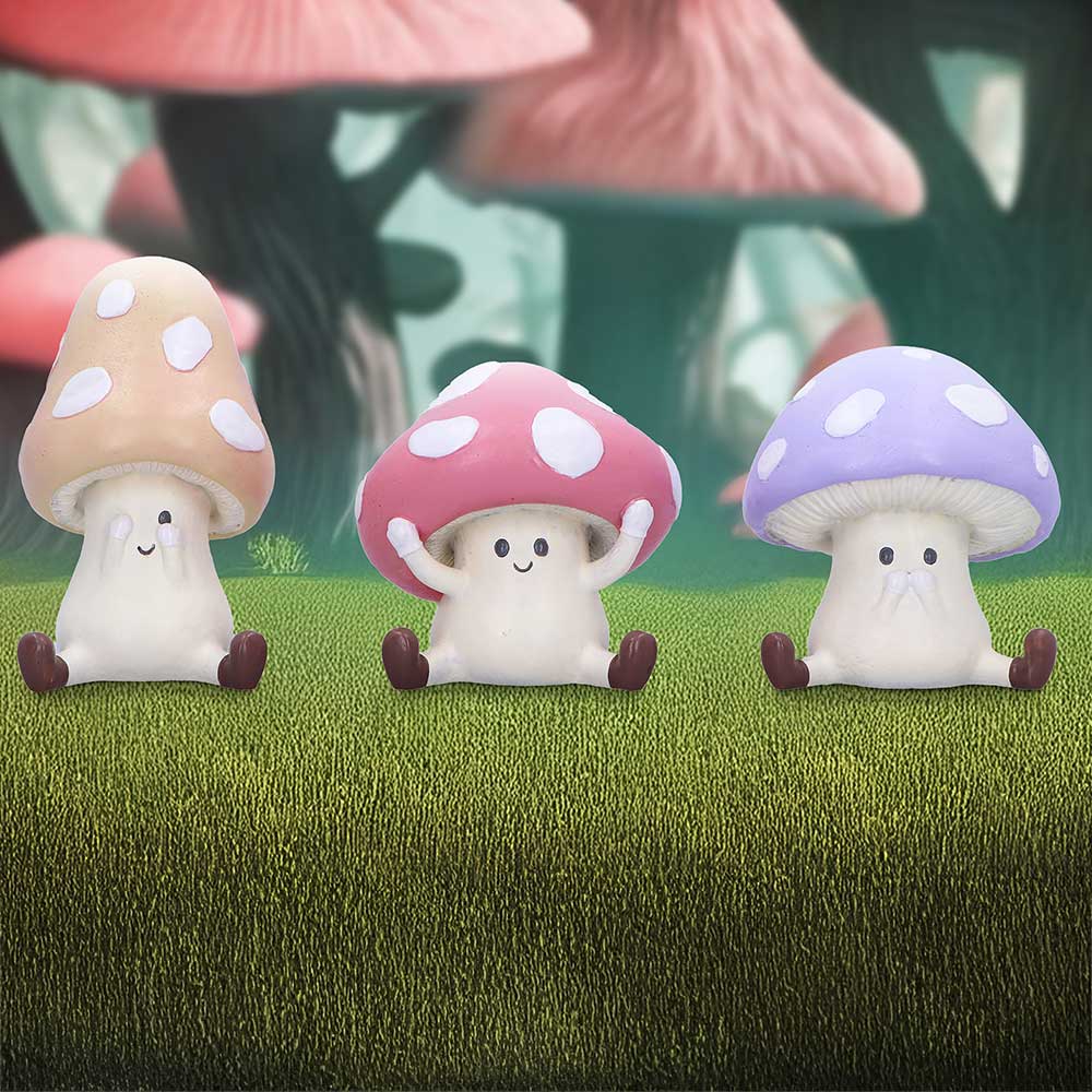 Three Wise Toadstools