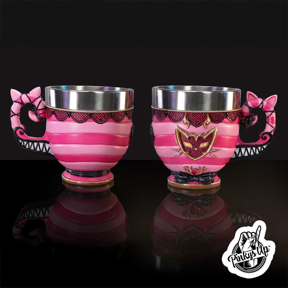Pinkys Up Cheshire Cat Cup