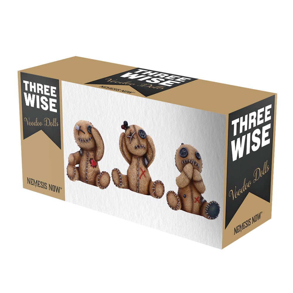 Three Wise Voodoo Dolls