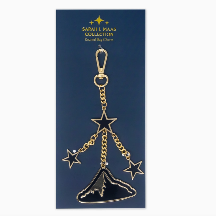 Mountains & Stars Enamel Bag Charm