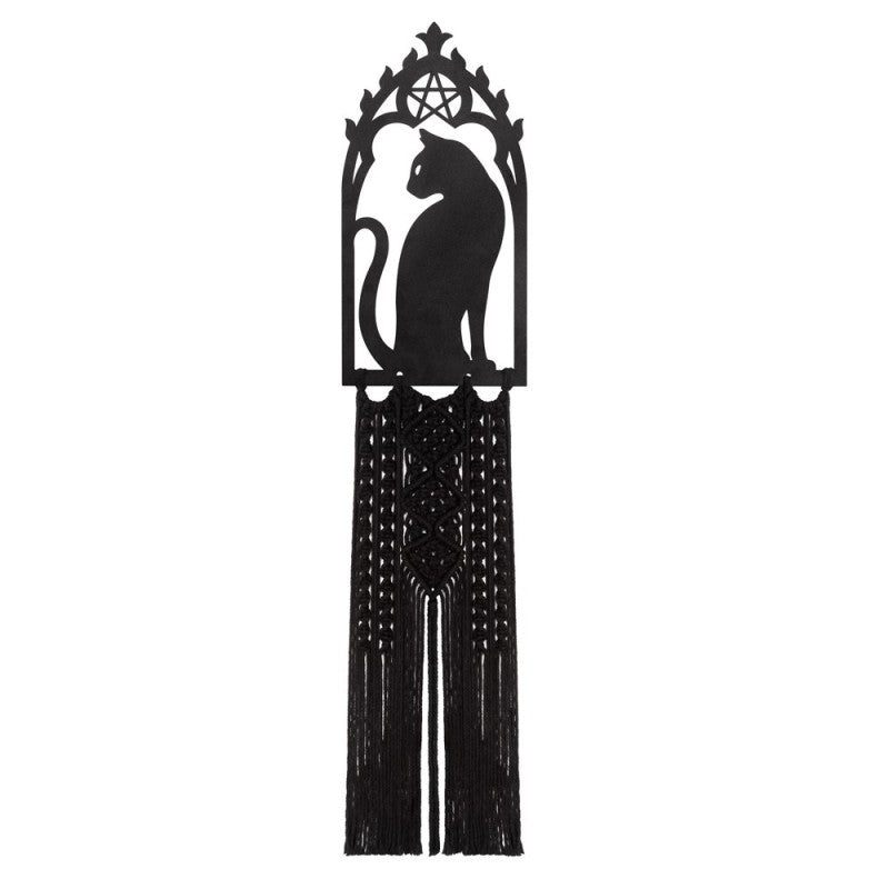 Midnight Gate Macrame Wall Hanging