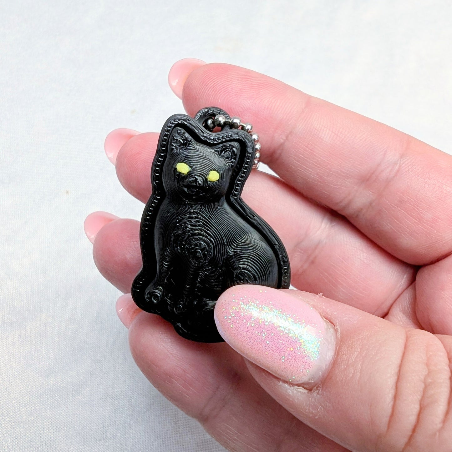Black Cat Fidget Clicker