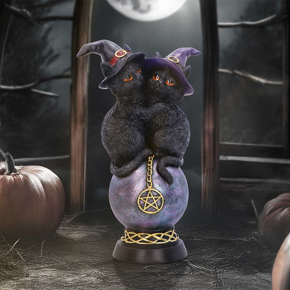Kittens Orbuculum Witches Cat Ornament