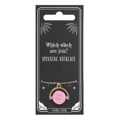 Which Witch Are You Spinning Necklace