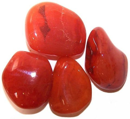 Large Tumble Stones - Carnelian