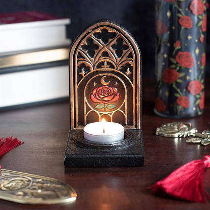 Gothic Rose Cathedral Arch Altar
