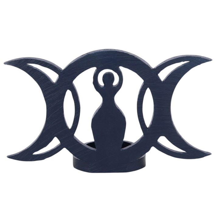 Triple Goddess Resin Tealight Holder
