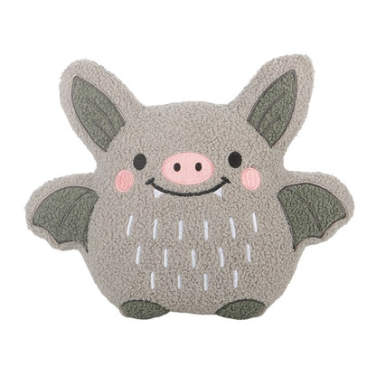 Cute Bat Boucle Cushion