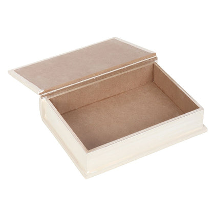 Romantic Pink Book Shaped Storage Box