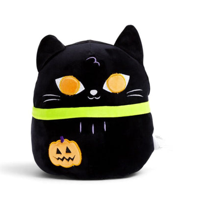 Spooky Black Cat Plush Toy