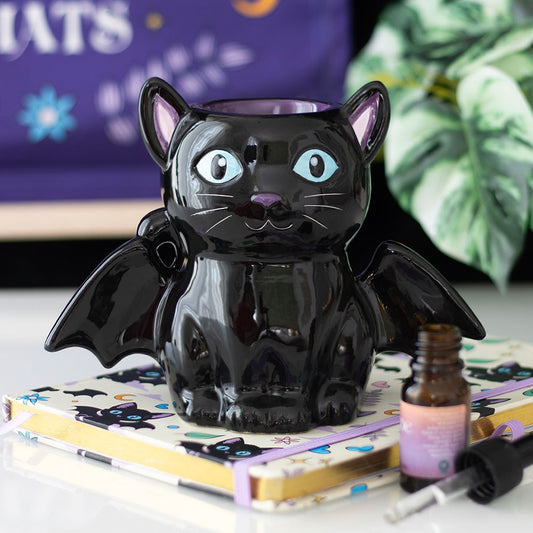 Bat Cat Oil Burner and Wax Warmer