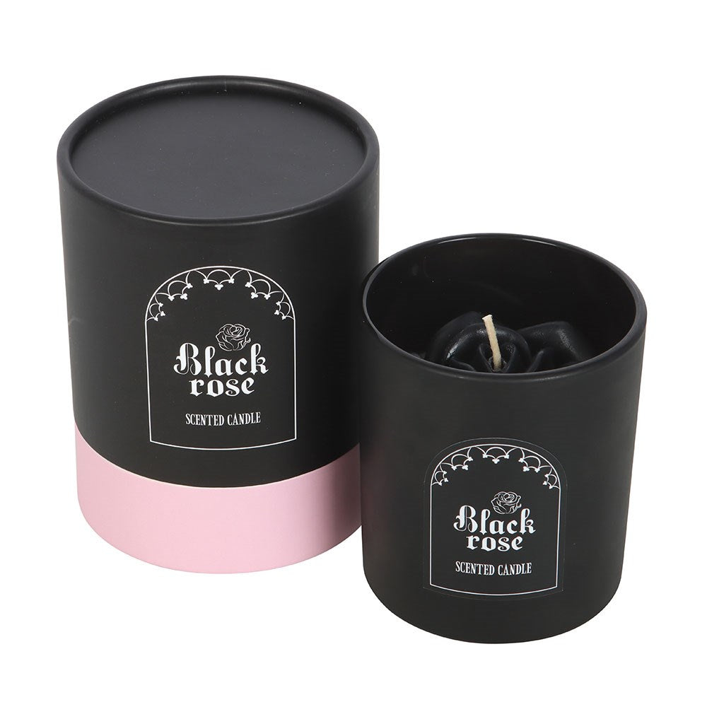Black Rose 3D Candle