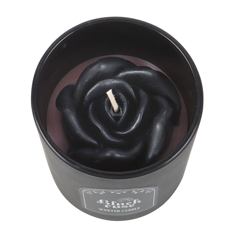 Black Rose 3D Candle