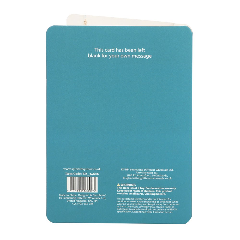 All Seeing Eye Necklace on Greeting Card