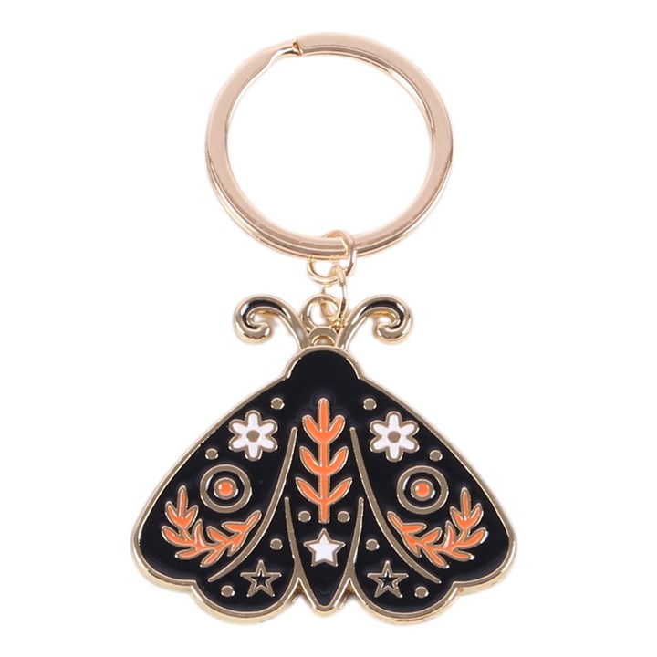 Folk Moth Keyring