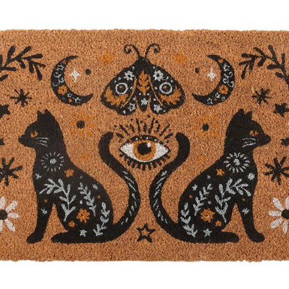 Frightful Folk Cat Doormat