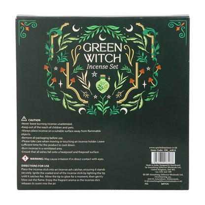 Green Witch Incense Stick Gift Set