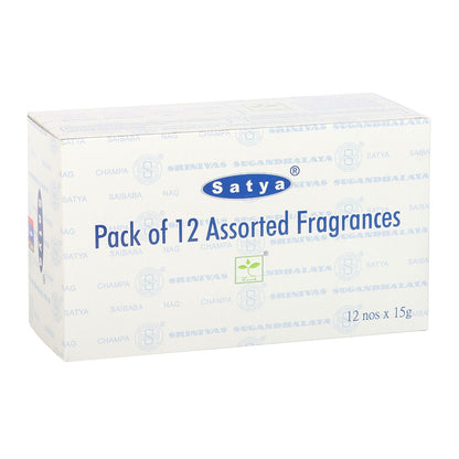 12 Packs of Assorted Incense Sticks