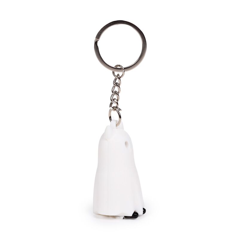 Spooky Ghost Cat 3D Keyring