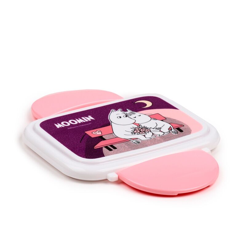 Bento Clip Lock Lunch Box with Cutlery - Moomin