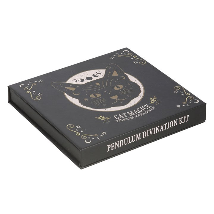 Black Cat Magick Pendulum Divination Kit