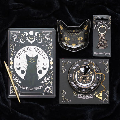 Black Cat Magick Pendulum Divination Kit