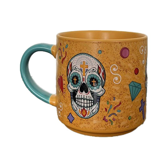 Day of the Dead Large Porcelain Mug