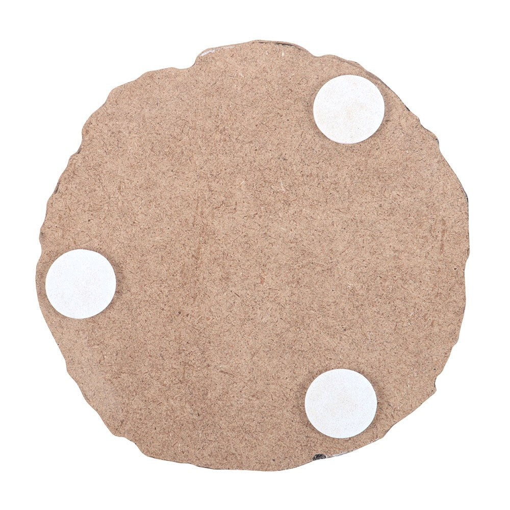 Set of 4 Norse Mythology Wood Slice Coasters