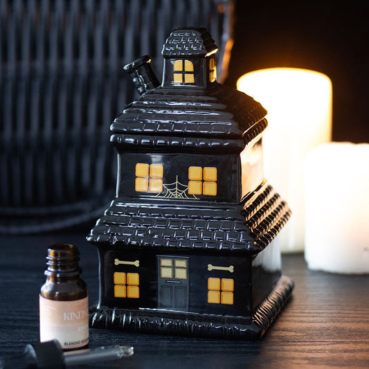 Haunted House Oil Burner and Wax Warmer