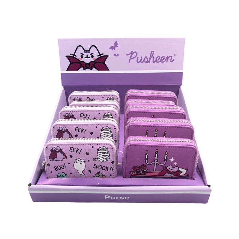 Pusheen the Cat Halloween Zip Purse