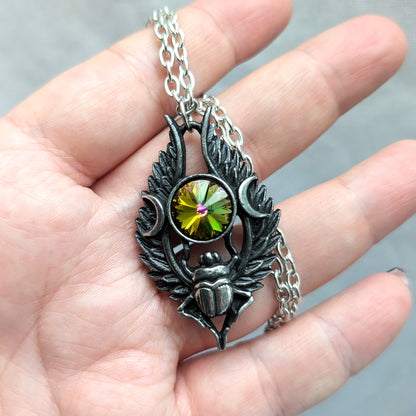 Dea Umbra Nili (Dark Goddess of The Nile) Necklace