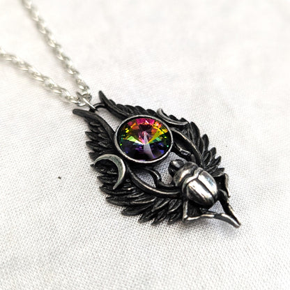 Dea Umbra Nili (Dark Goddess of The Nile) Necklace