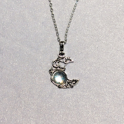Moonlit Reverie Crescent Moon Necklace
