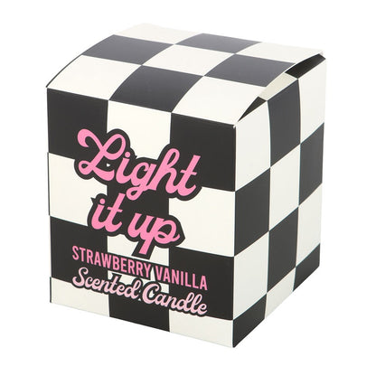 Light It Up Strawberry Vanilla Candle