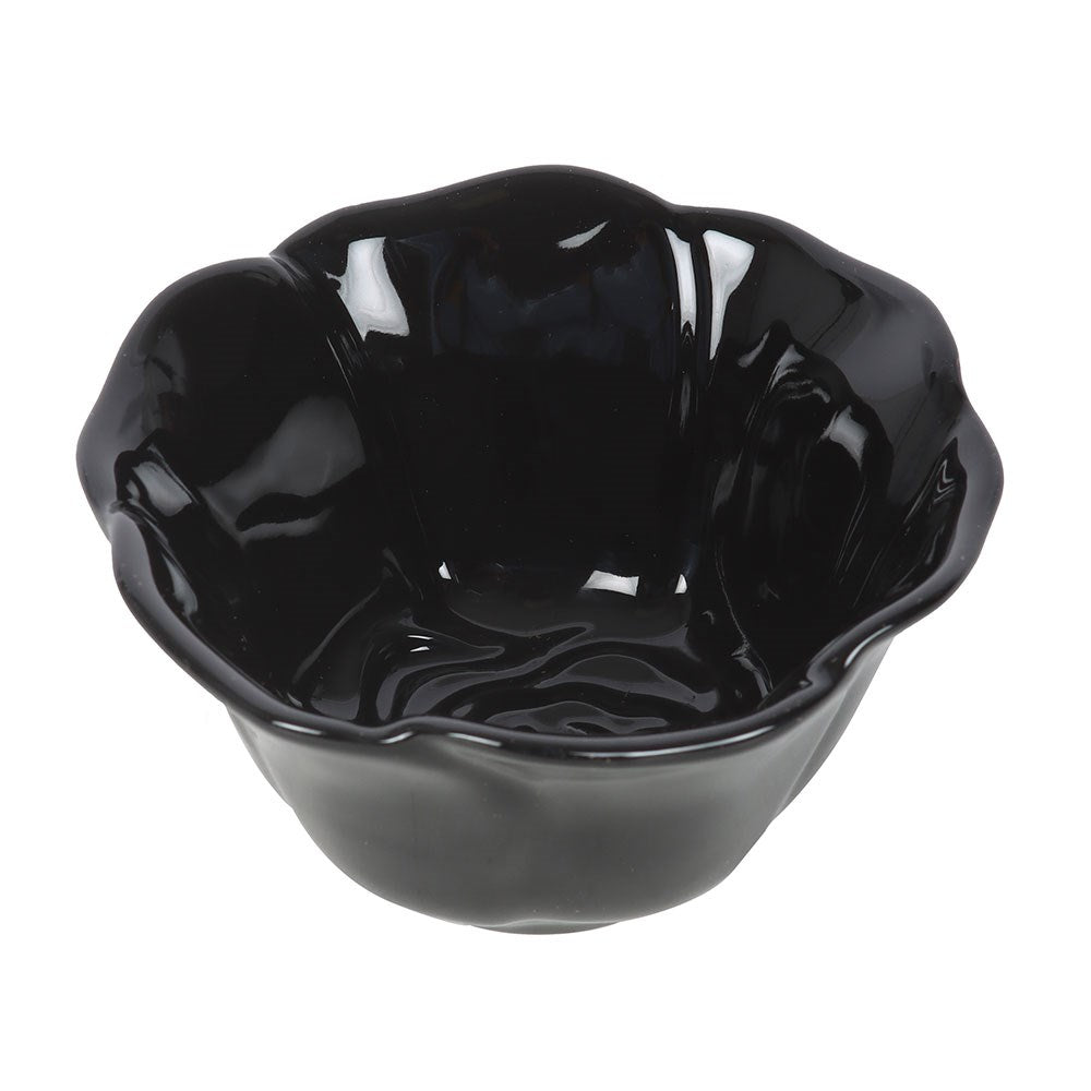 Black Rose Trinket Dish