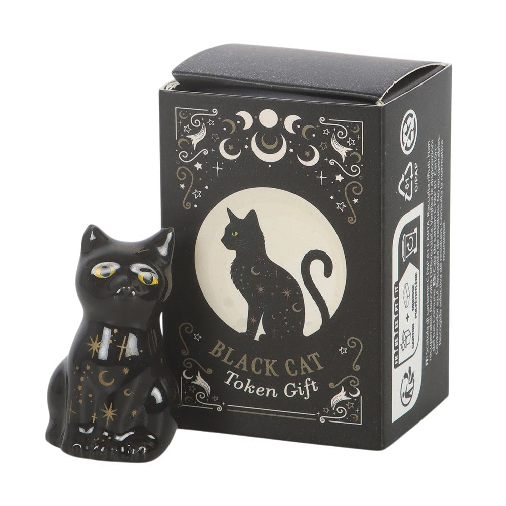 Black Cat Keepsake Figurine