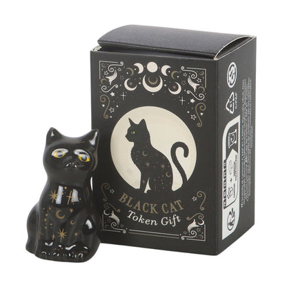 Black Cat Keepsake Figurine