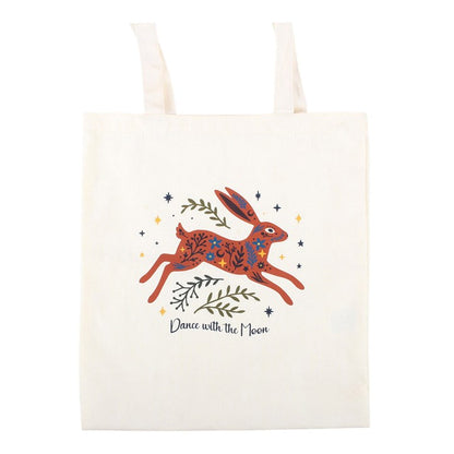 Leaping Hare Tote Bag