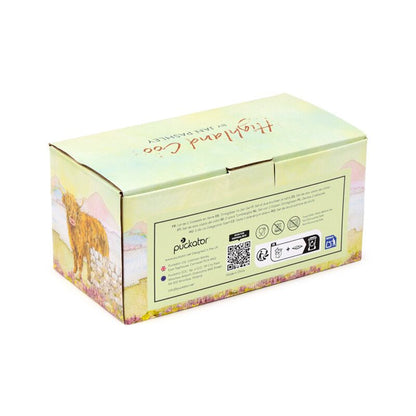 Jan Pashley Highland Coo Glass Tumbler Set