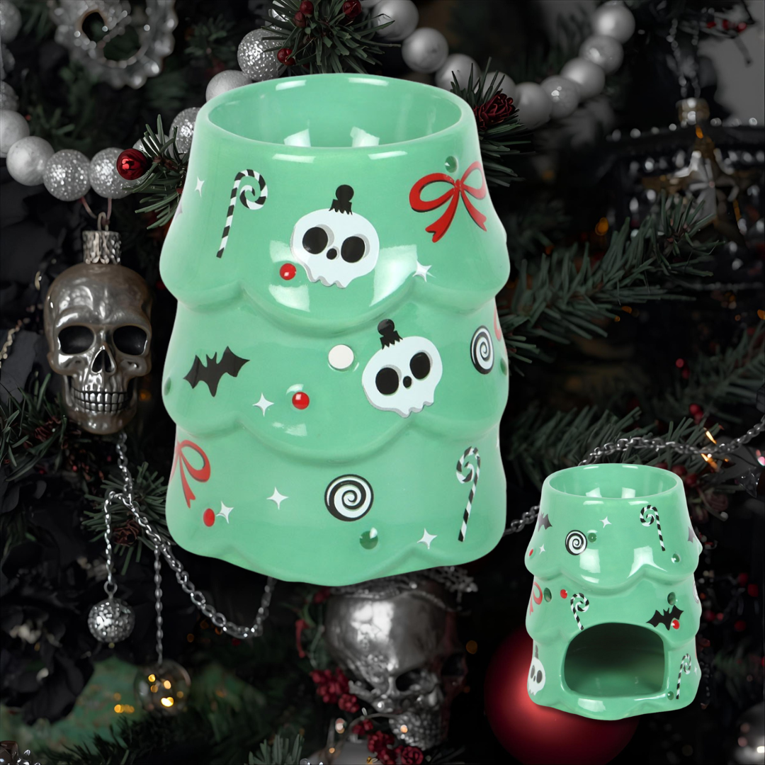 Creepy Christmas Tree Oil Burner and Wax Warmer