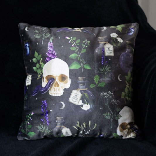 Venom & Vines Print Cushion