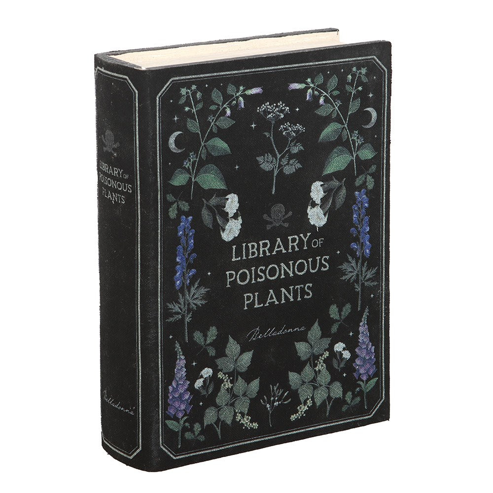 Library of Poisonous Plants Book Shaped Storage Box – Midnight Rose ...