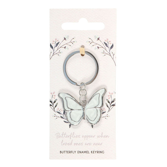 Butterflies Appear Keyring