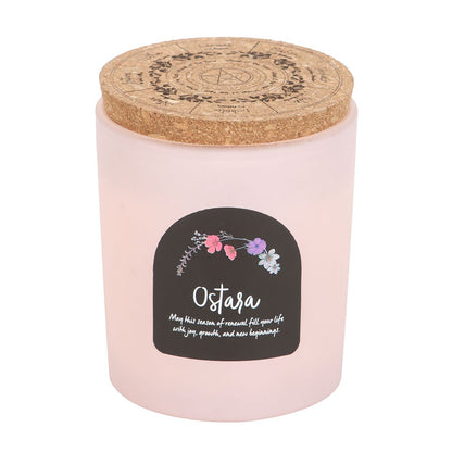 Ostara Fresh Linen Wheel of the Year Candle