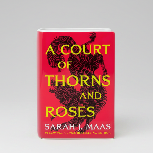 A Court of Thorns and Roses Book Vase