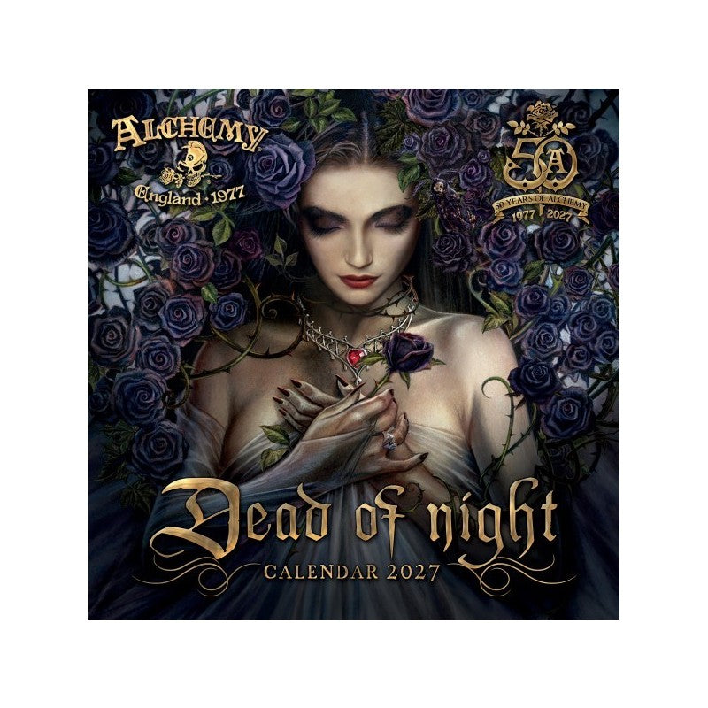 Alchemy Gothic 'Dead Of The Night' Full Colour 2027 Wall Calendar